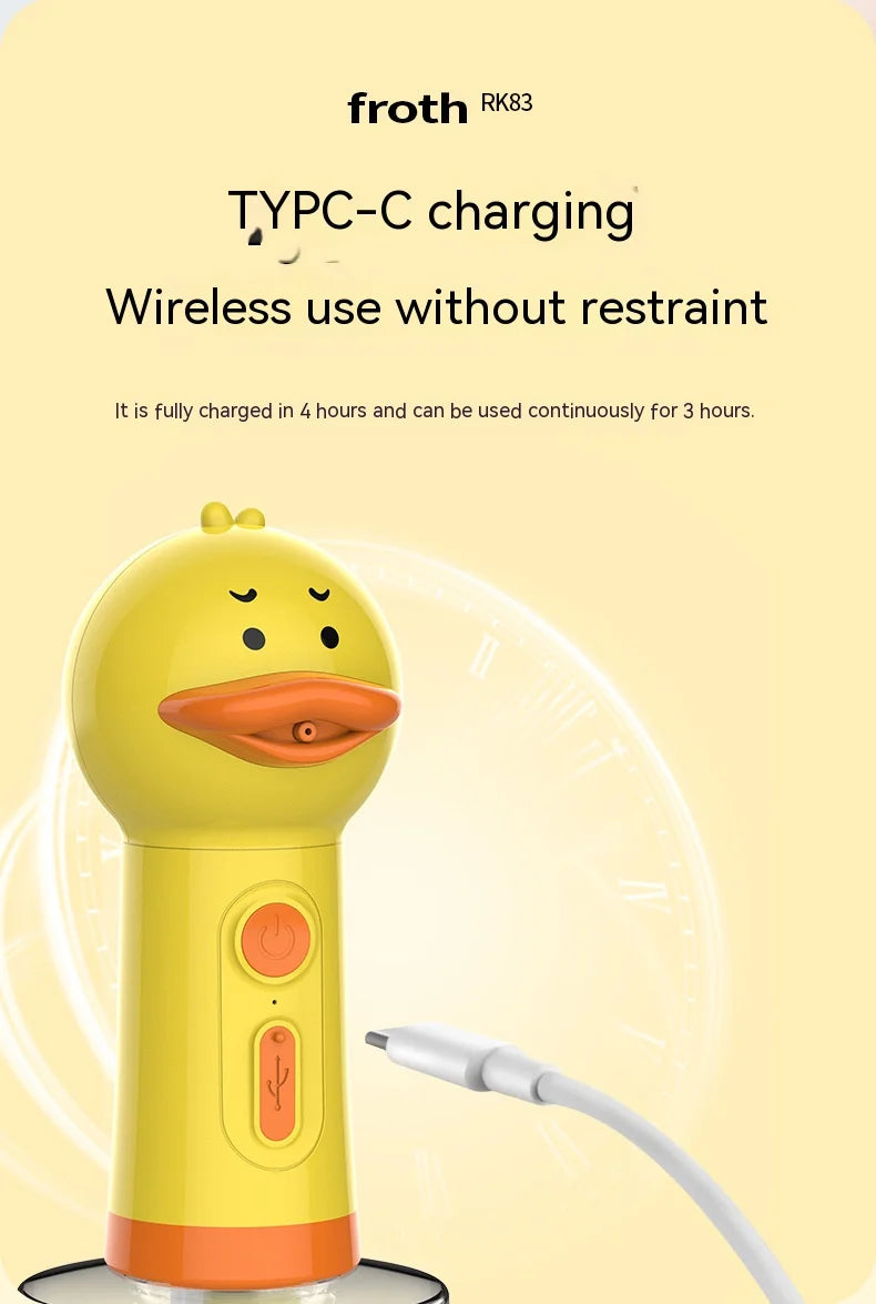 Electric Duck Shampoo Dispenser