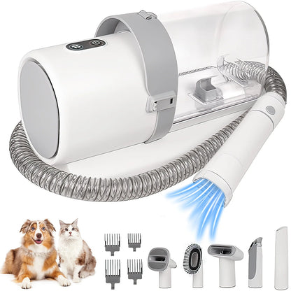 Pet Grooming Kit & Vacuum, 3 Suction Mode, 5 in 1- 2.5L