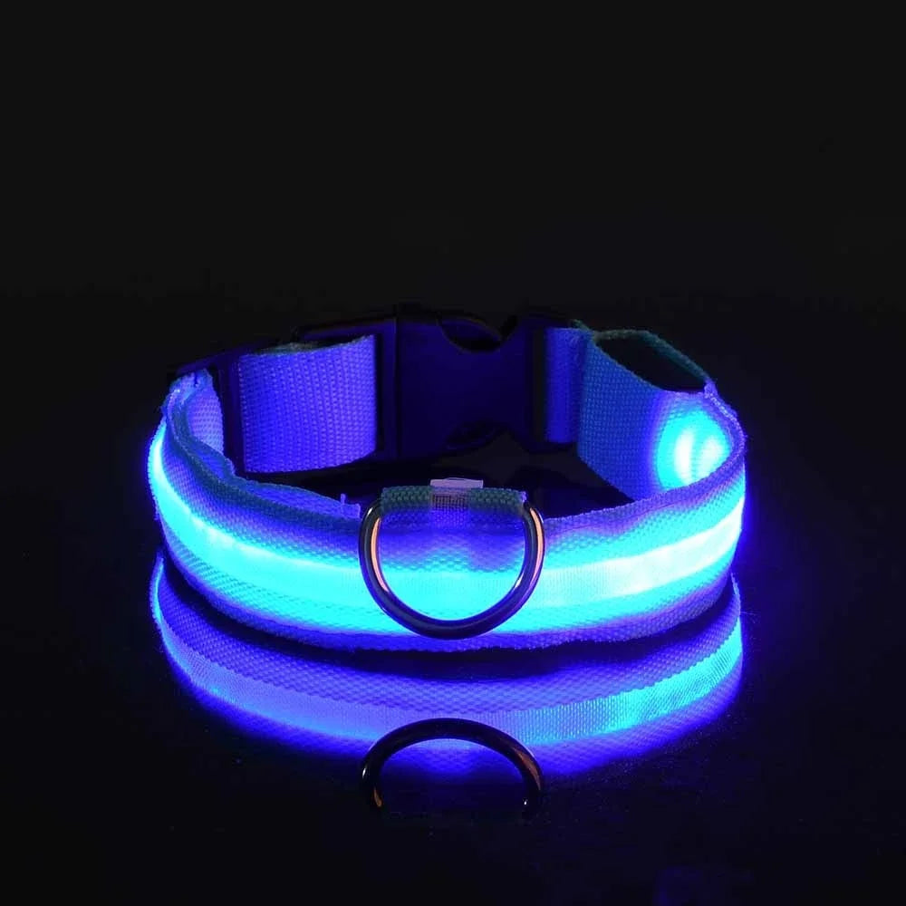 LED Glow Dog Collar for Security