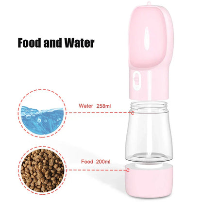 2 in 1 Portable Bottle