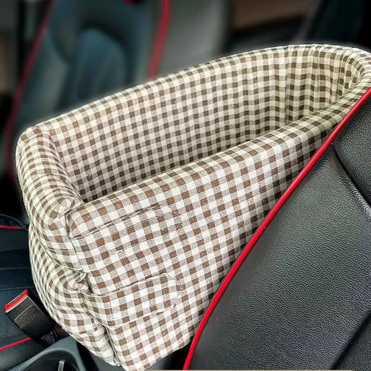 Car Central Dog Car Seat Bed Portable Dog Carrier for Small Dogs and Cats Safety Travel Bag Accessories